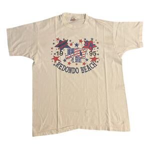 Vintage 90s 4th of July tee